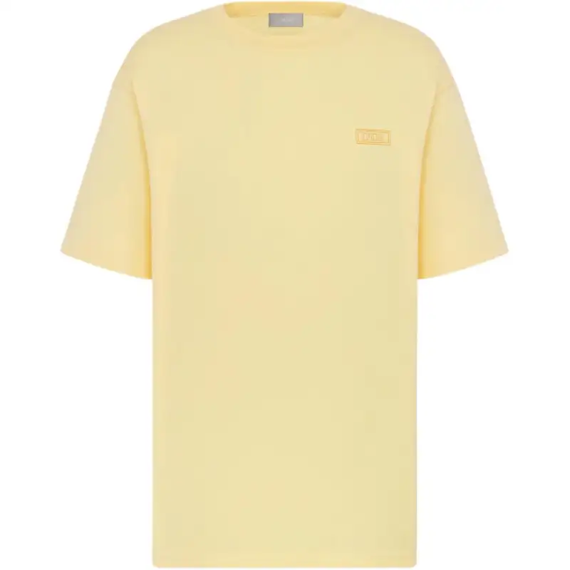 DIOR Icon FW25 T Shirt Men's Yellow