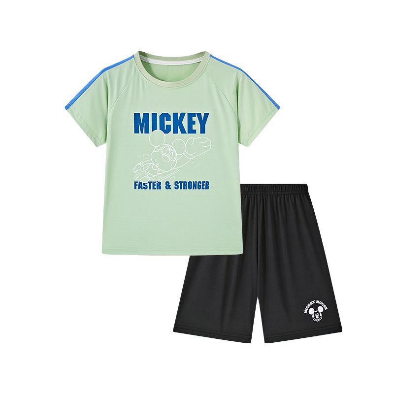 Disney Casual Sportswear Mickey Series 2 Piece Set Children Aged 3 7 Years Old