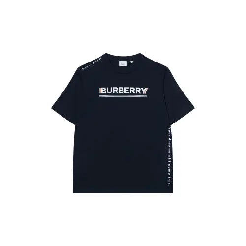 Burberry T Shirt Unisex Navy Blue