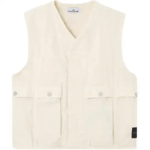 STONE ISLAND Compass badge Gilet