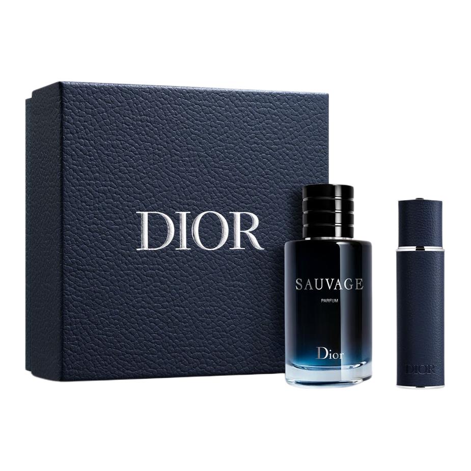 DIOR Handheld perfume, gift box, lemon set sandalwood, 100 ml, 10 ml