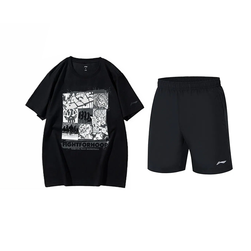 Li Ning Casual Sportswear Unisex Black