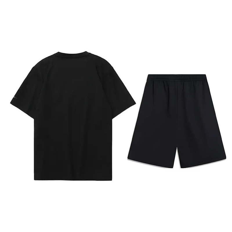 Li Ning Casual Sportswear Unisex Black+Black