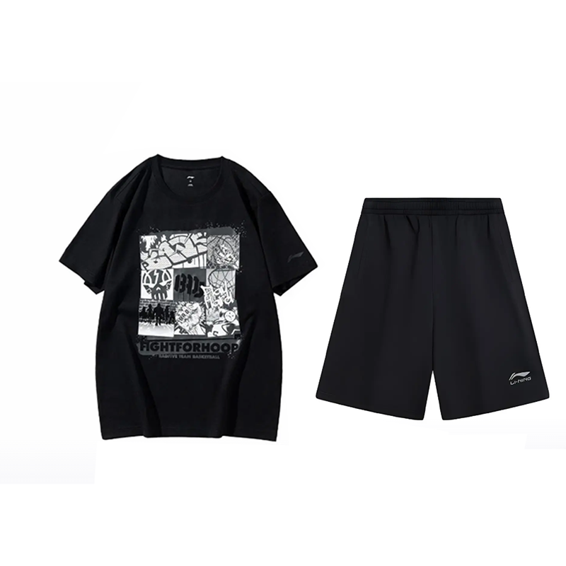 Li Ning Casual Sportswear Unisex Black