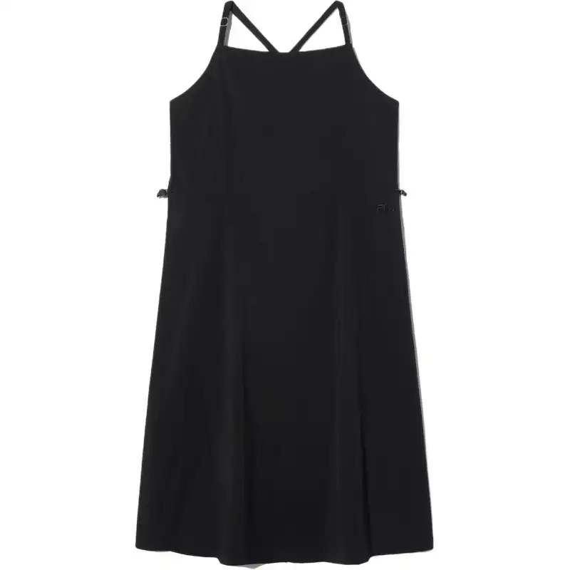FILA Slip Dresses Women's Black Thin