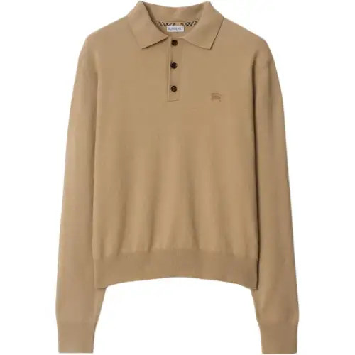 Burberry cashmere polo shirt