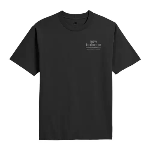 New Balance NB 574 SS25 T Shirt Men's Black