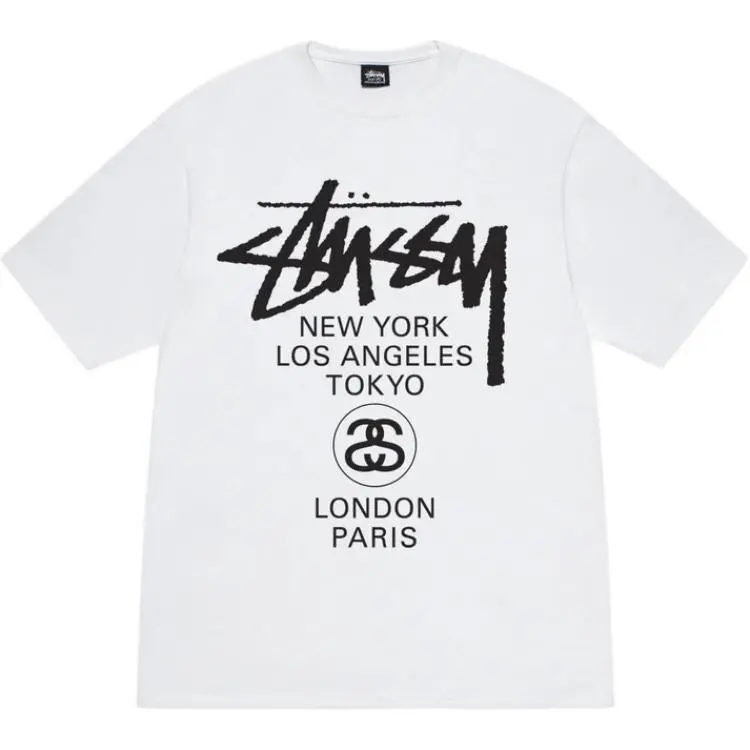 Stussy short-sleeve crew-neck T-shirt