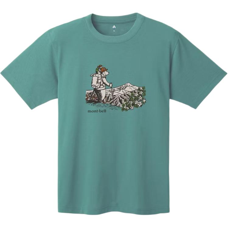MONTBELL Quick Dry T Shirts Unisex
