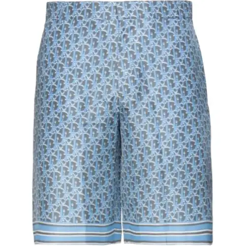 DIOR Casual Shorts Men's Blue