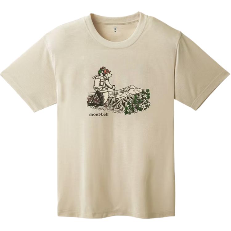 MONTBELL Quick Dry T Shirts Unisex