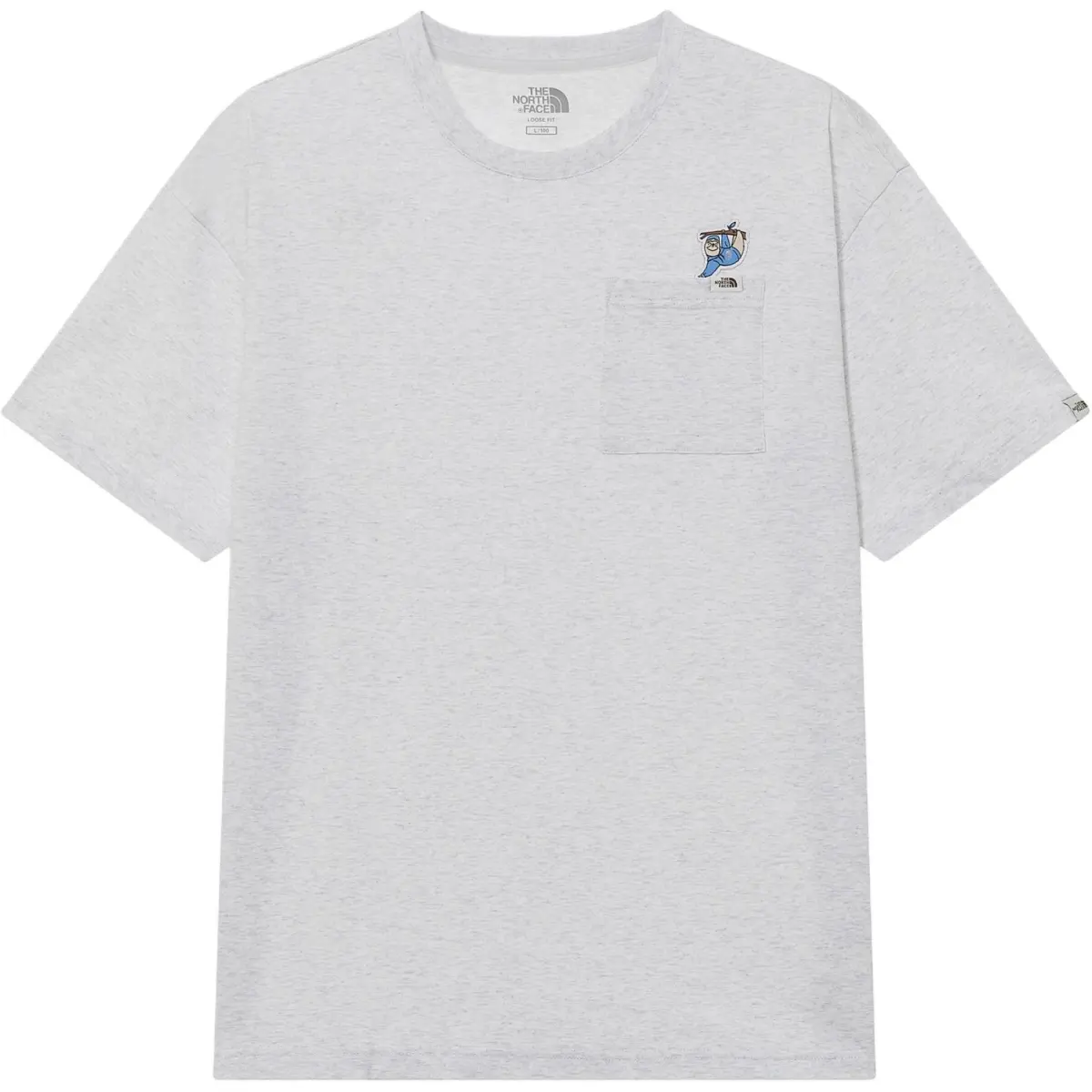 THE NORTH FACE T Shirt Men's Light Gray
