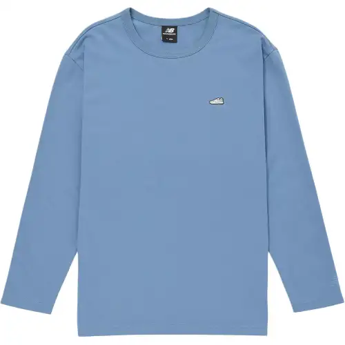 New Balance T Shirt Women's Pale Egret Blue