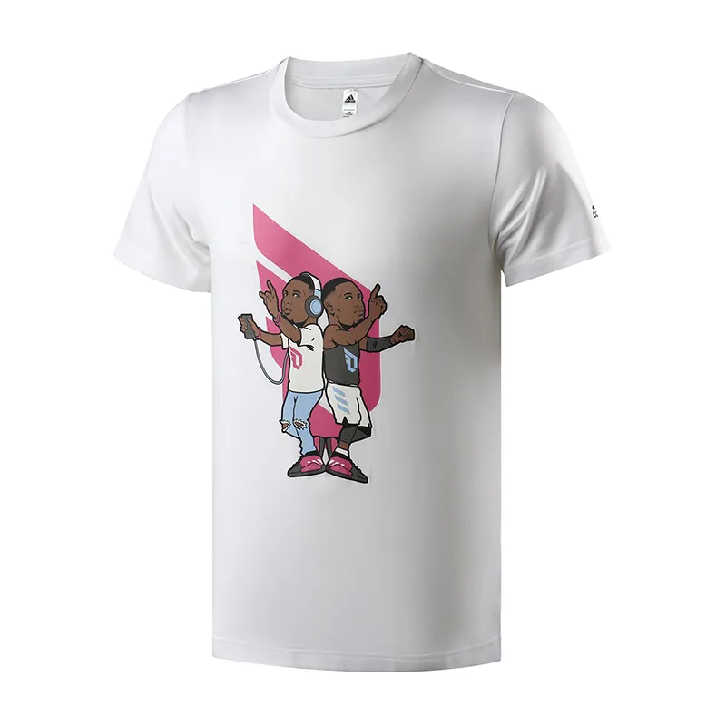Adidas Lillard T Shirt Men's White