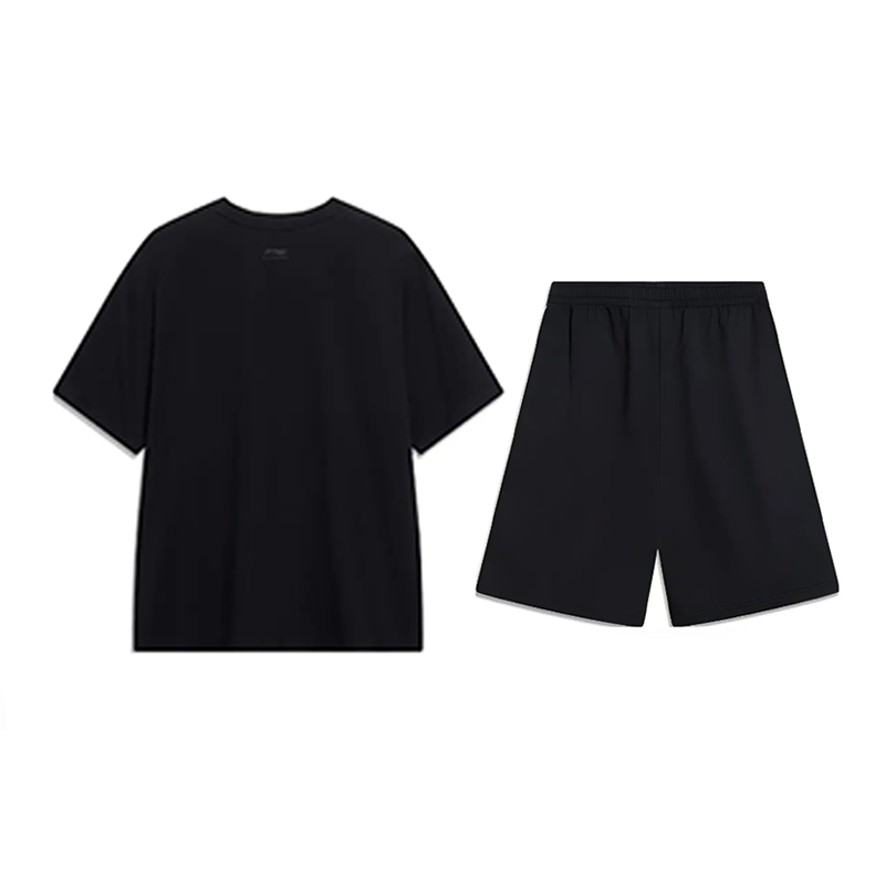 Li Ning Casual Sportswear Unisex Black+Black