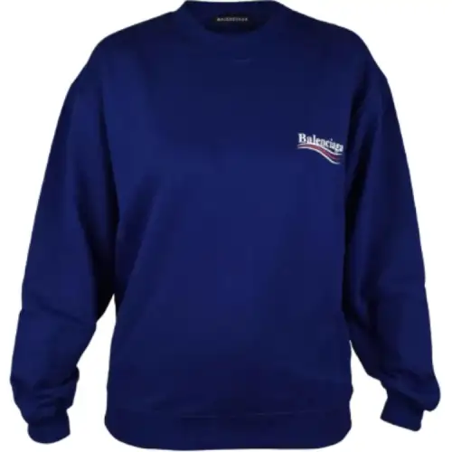 Balenciaga Sweatshirt Men's Blue
