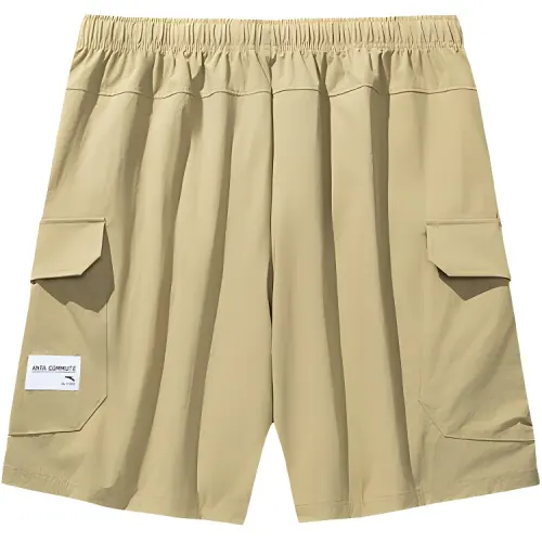 Anta Variety Training Collection Sports Shorts Men's Rock Tea Brown