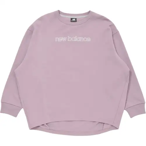 New Balance Sweatshirt Women's Ice Wine Color