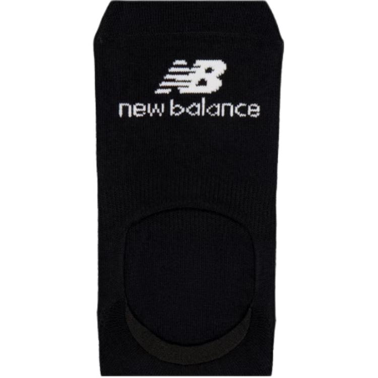 New Balance No Show Socks Unisex 1 Pack Black