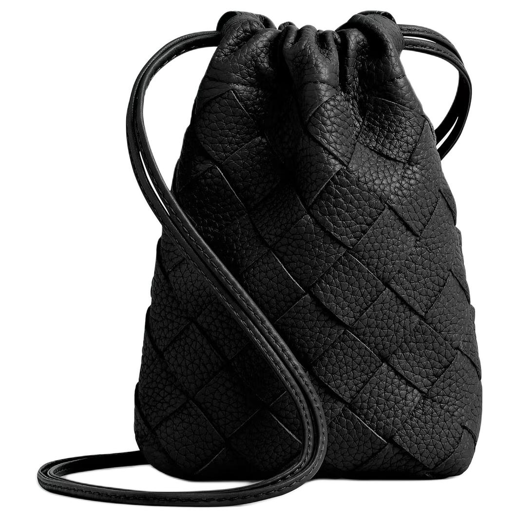 Мужская сумка Bottega Veneta (черная) — фото 2