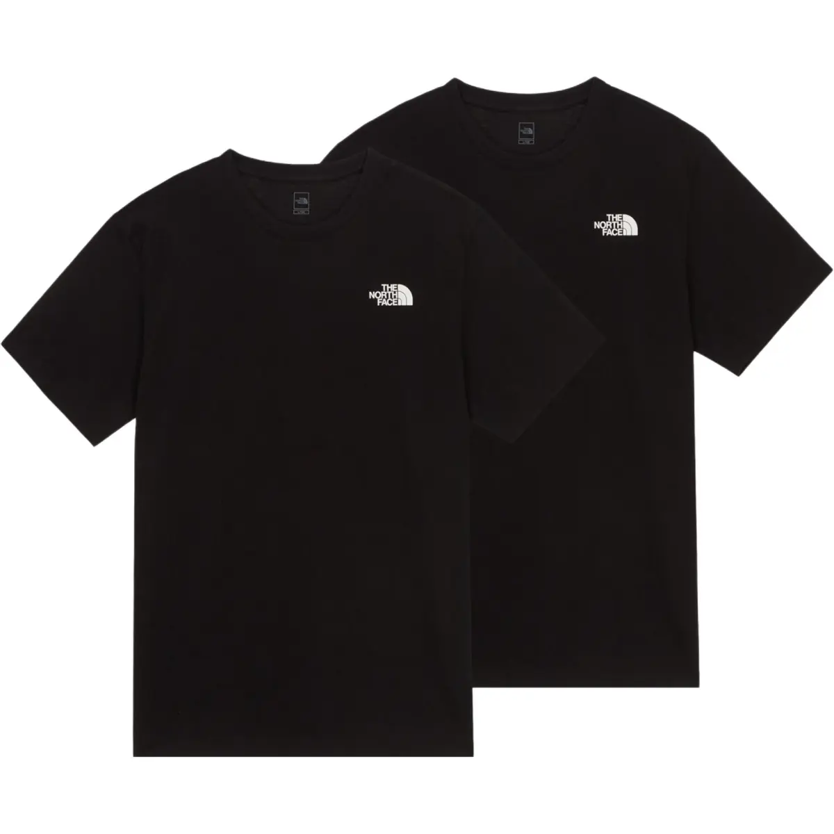 THE NORTH FACE T Shirt Men's 2 Pack Black