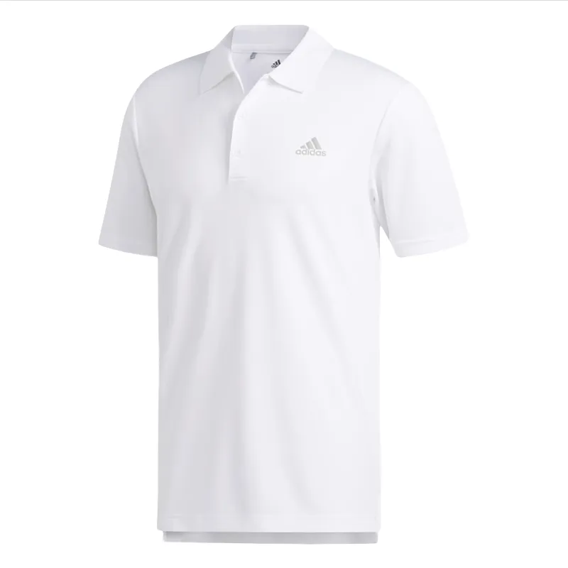 Adidas Polo Shirts Men's White Polo Collar Moderate Other