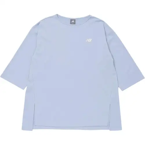New Balance Regular T Shirt Women's Light Arctic Blue Gray