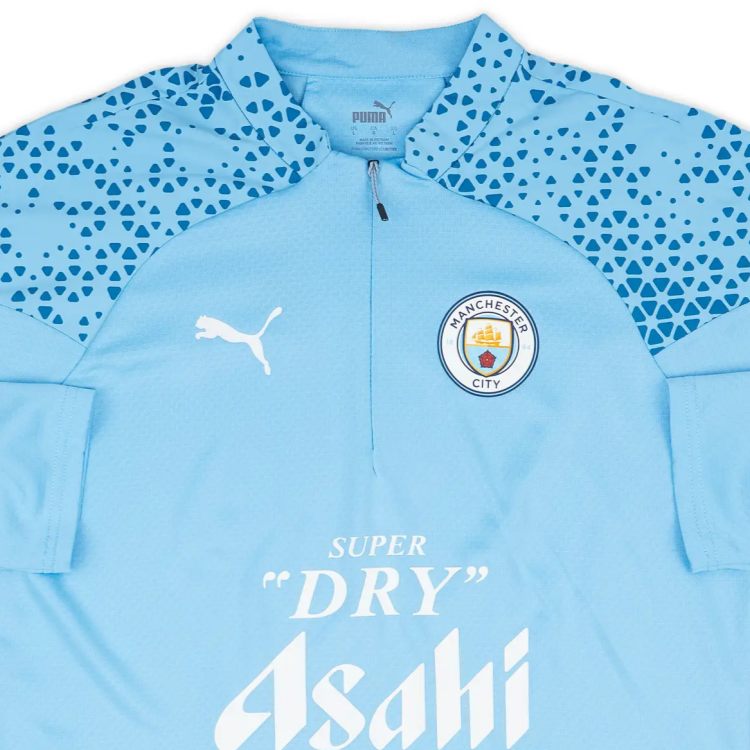 PUMA Manchester City Soccer Jersey Unisex Light Blue
