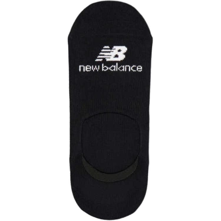 New Balance No Show Socks Unisex 1 Pack Black