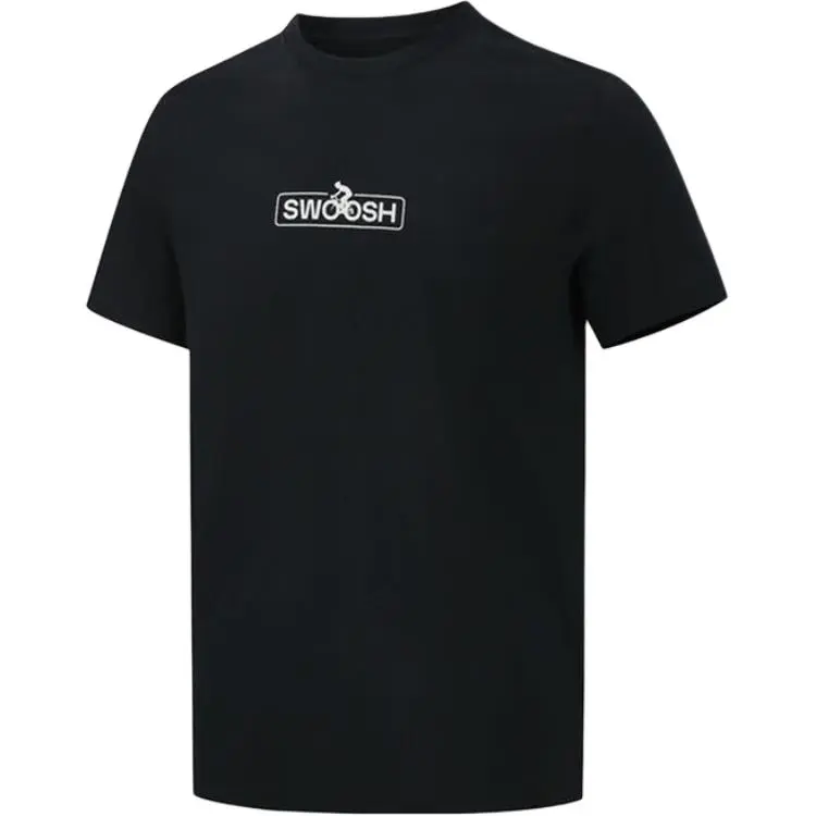 Nike Swoosh SS25 T Shirt Men's Black