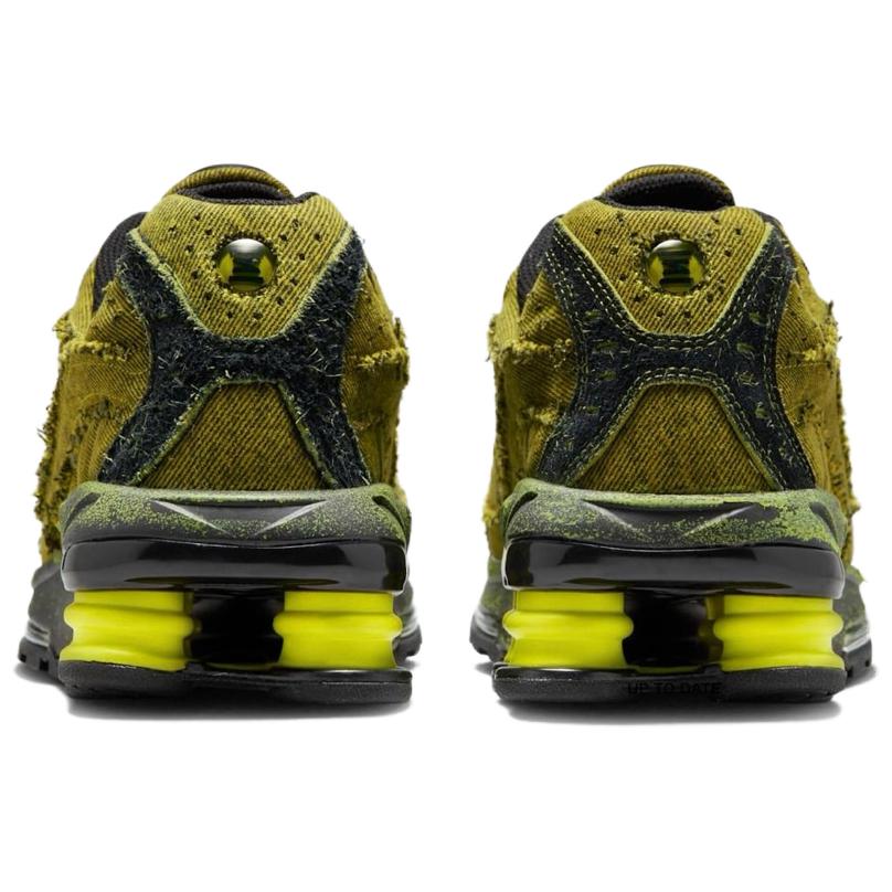 Nike Shox Ride 2 Slip Resistant Abrasion Resistant Slip Resistant Abrasion Resistant Low top Running Shoes Unisex Green
