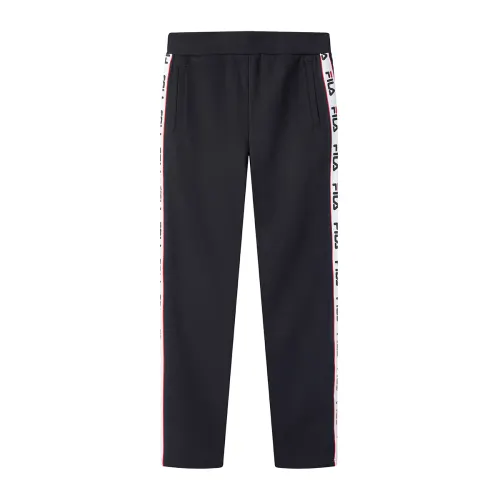 FILA ORIGINALE Knitted Sweatpants Women's Black