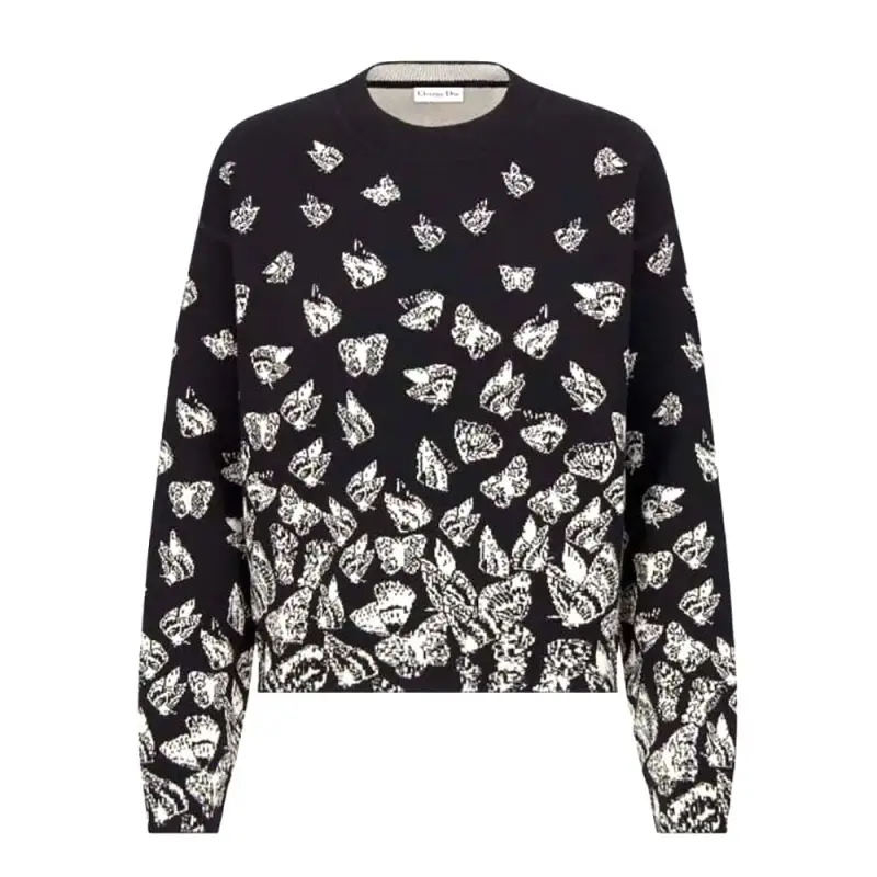DIOR FW23 Sweater Women's Black