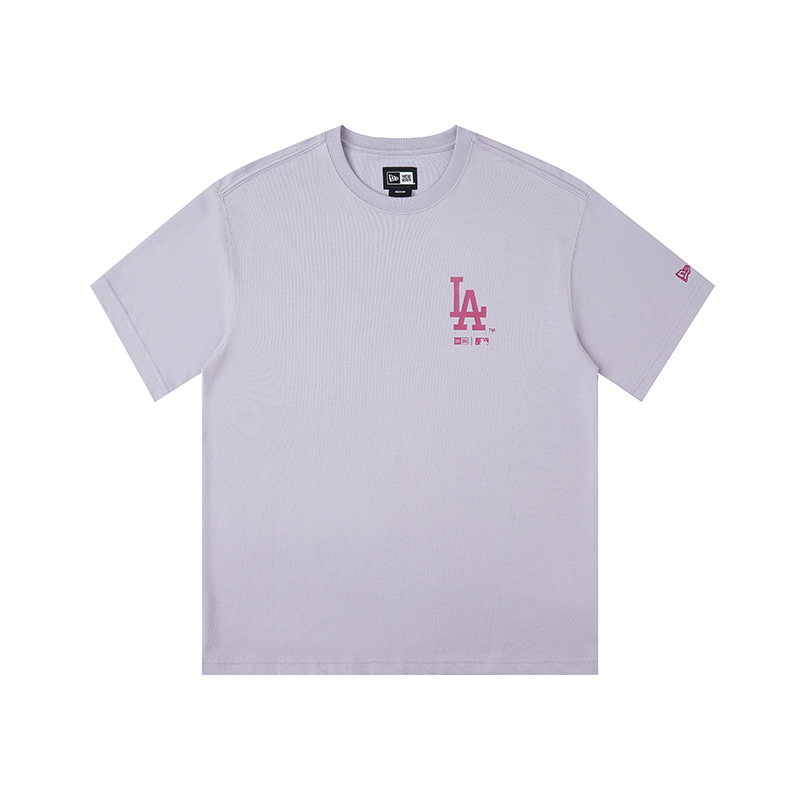 Футболка New Era x MLB Los Angeles Dodgers (фиолетовая)
