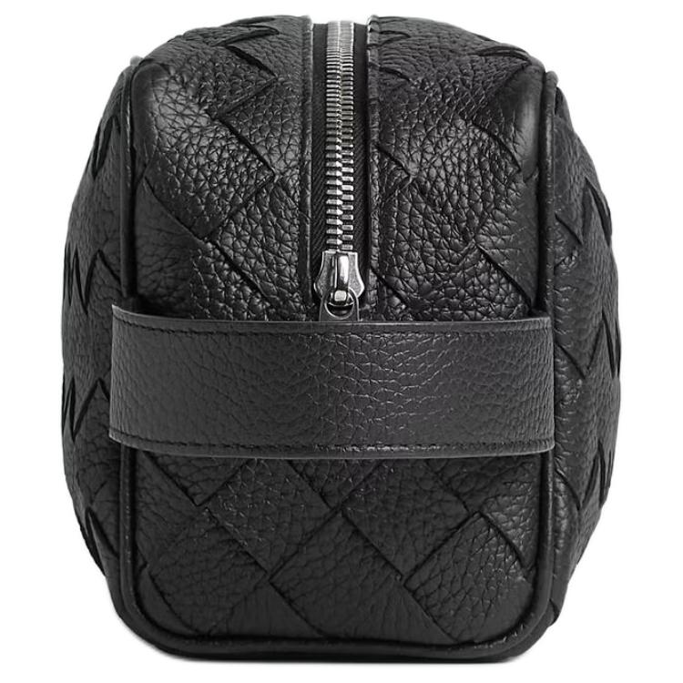 Сумка Bottega Veneta Intrecciato Travel Pouch (черный) — фото 3