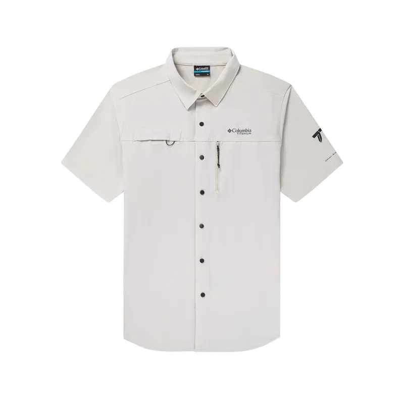 Columbia TITANIUM Shirt Men's Light Khaki