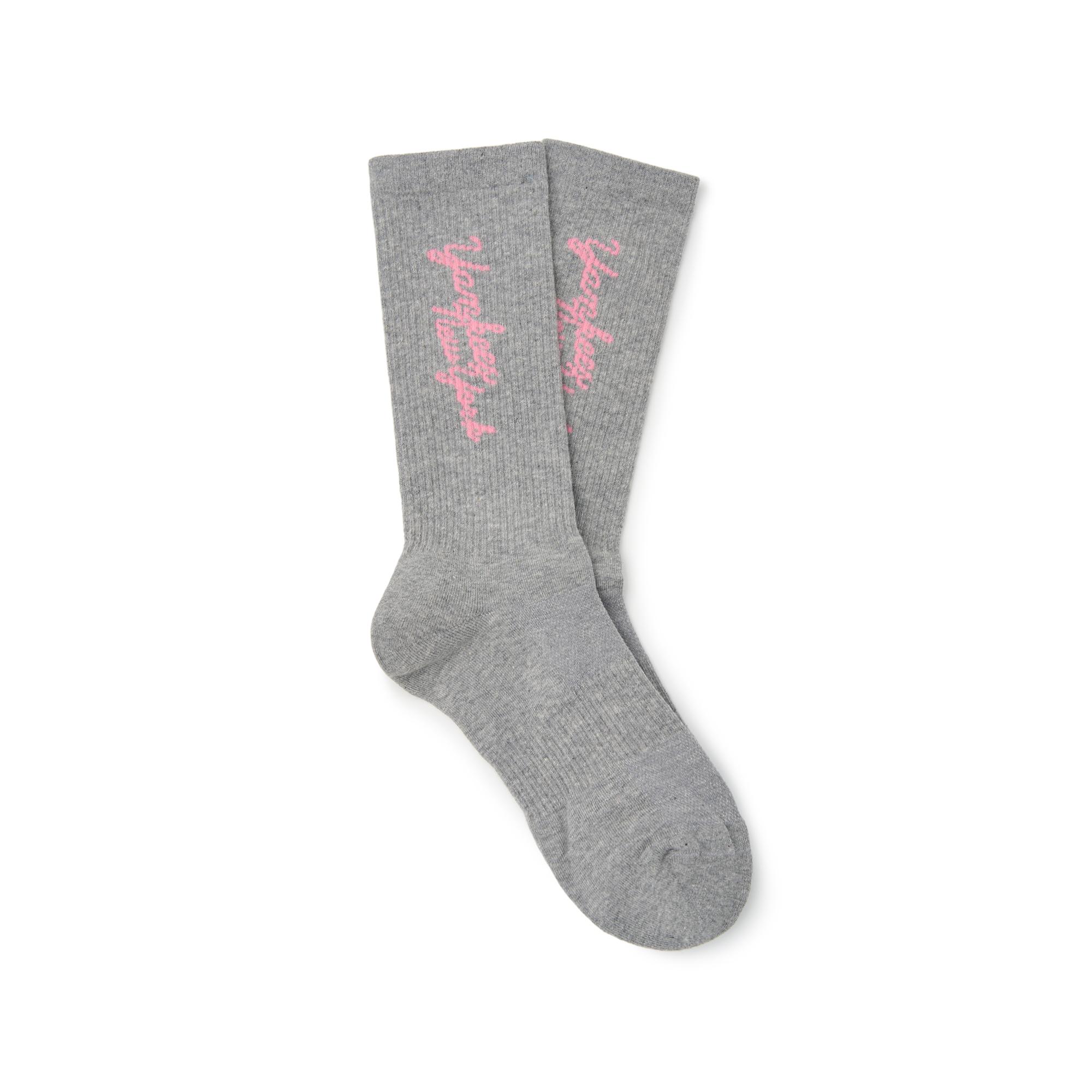 MLB New York Yankees Crew Socks Unisex 1 Pack Gray