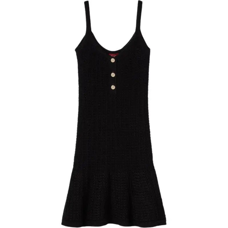 GUCCI Stretch Cotton Knit Dress