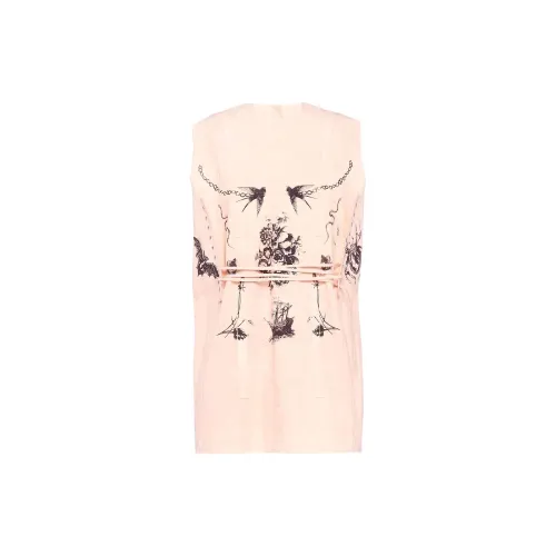 Prada printed sleeveless tank top