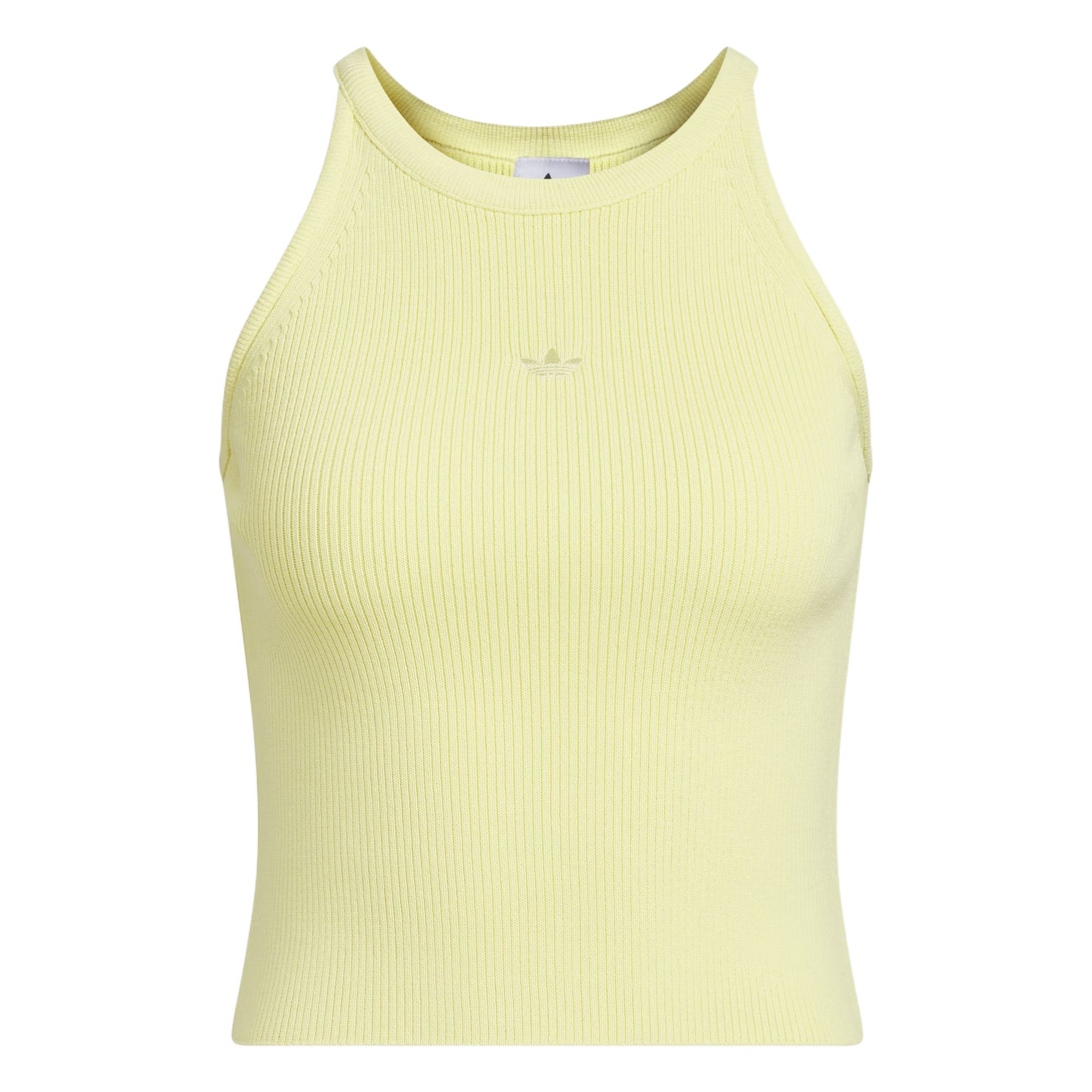 Adidas Originals Top SS25 PREMIUM FULLY FASHIONED TANK Sport Vests Women’s Powder Yellow