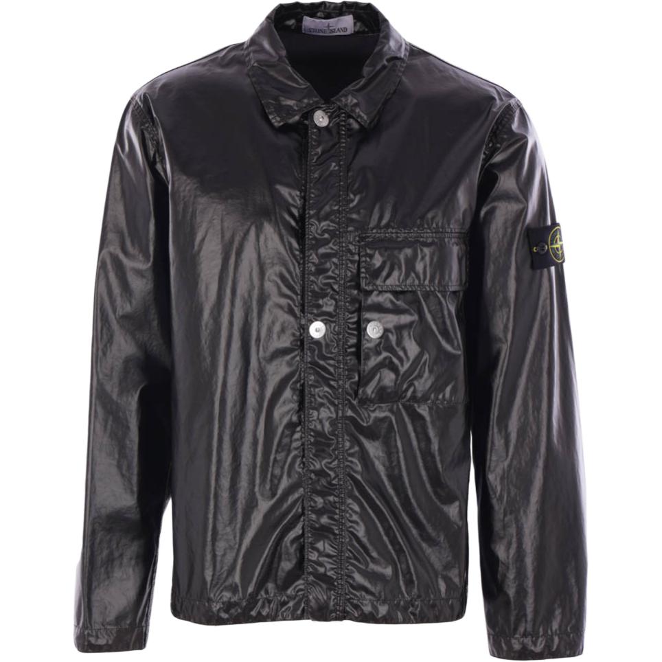 Мужская куртка STONE ISLAND Классическая (черная)