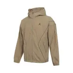 Jordan Jackets Men's Khaki Hooded Non Detachable Moderate Other