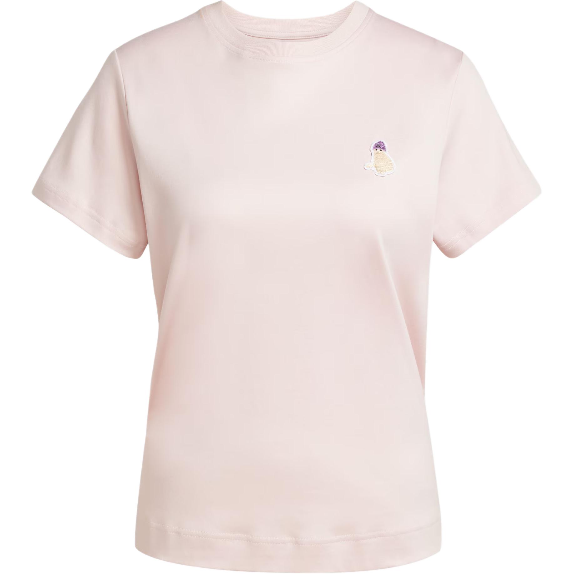 Женская футболка adidas CAT PATCH T-SHIRT (светло-розовая)