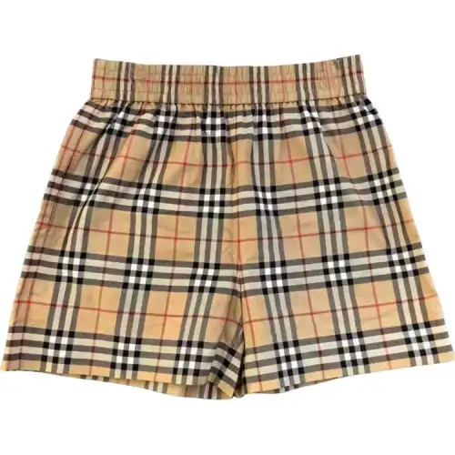 Burberry Casual Shorts Women's Khaki