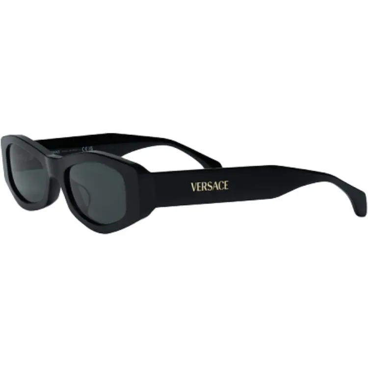 Versace geometric-frame sunglasses
