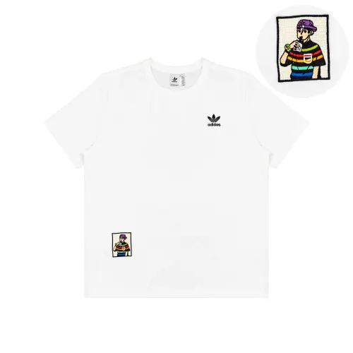Adidas Originals T Shirt Unisex White