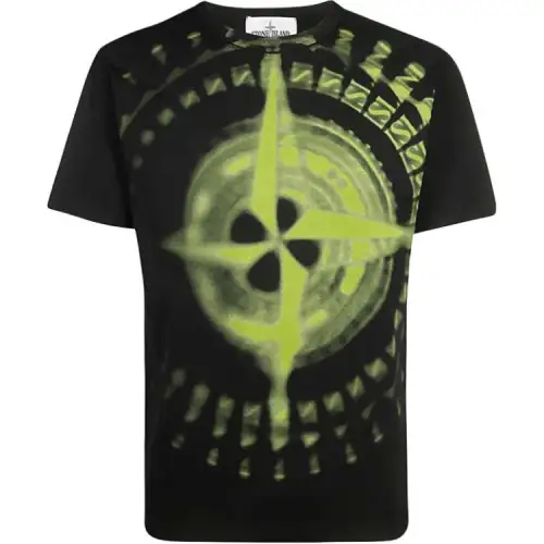 STONE ISLAND T Shirt Men's Black