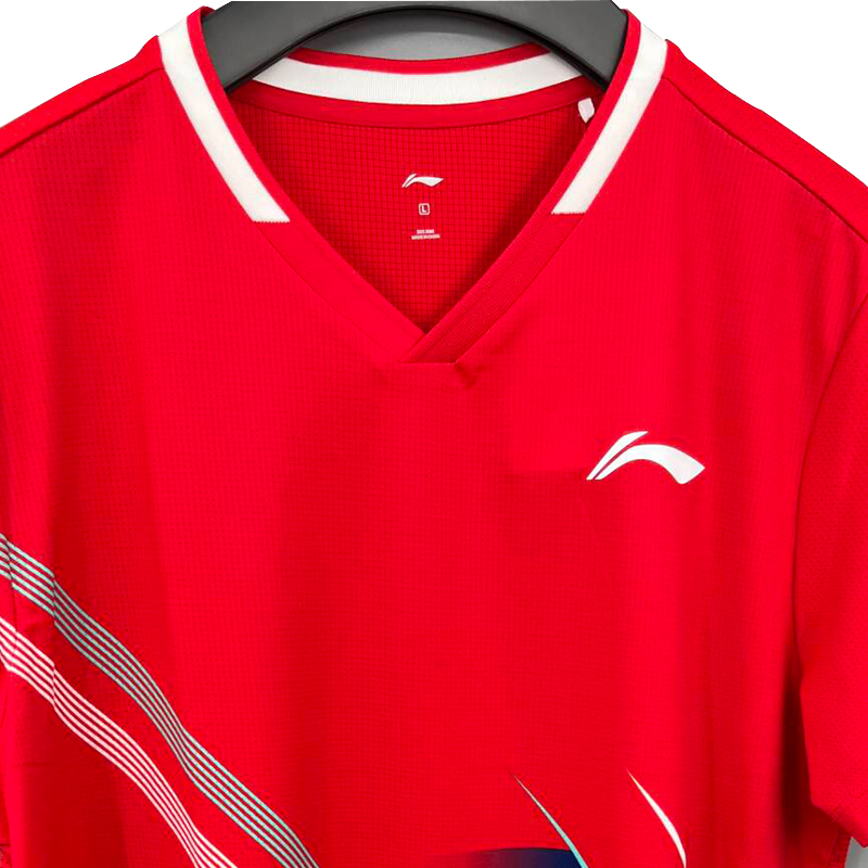 Li Ning Badminton Jersey Men’s Red