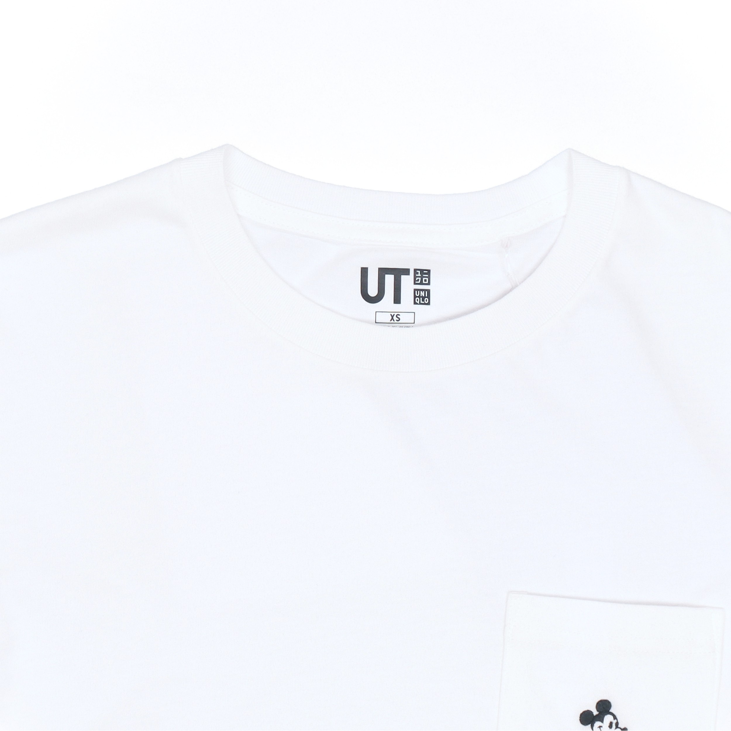 Футболка UNIQLO (белая с Микки Маусом) — фото 3