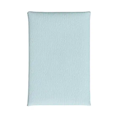 HERMES Mysore Goat Skin Wallet, Coin Purse, Card Holder Women's Haze Blue/Brick Red